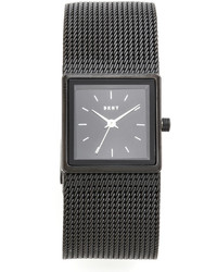 Женские черные часы от DKNY