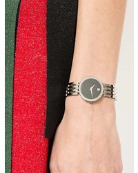 Женские черные часы от Movado