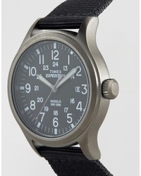 Мужские черные часы от Timex