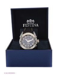 Мужские черные часы от Festina