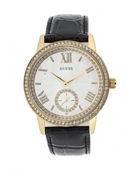 Женские черные часы от GUESS