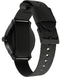 Мужские черные часы от Mondaine