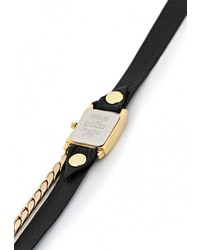 Женские черные часы от La MER COLLECTIONS