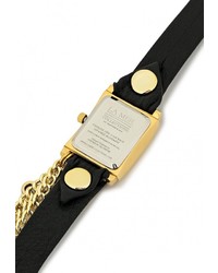 Женские черные часы от La MER COLLECTIONS