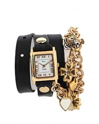 Женские черные часы от La MER COLLECTIONS