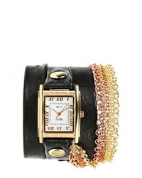 Женские черные часы от La MER COLLECTIONS