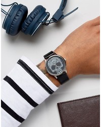 Мужские черные часы от Asos