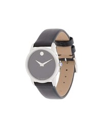 Женские черные часы от Movado