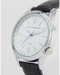 Мужские черные часы от French Connection