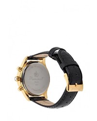 Женские черные часы от Romanoff