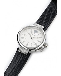 Женские черные часы от Romanoff