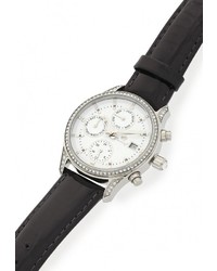 Женские черные часы от Romanoff