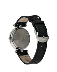 Женские черные часы от Timex