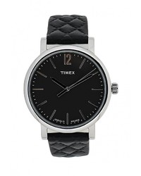 Женские черные часы от Timex