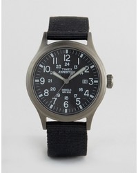 Мужские черные часы от Timex