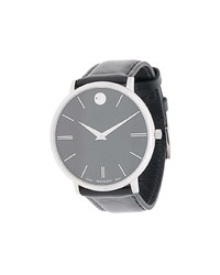 Мужские черные часы от Movado