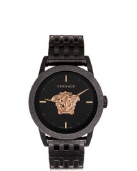 Мужские черные часы от Versace