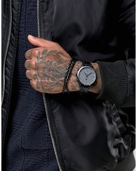 Мужские черные часы от Asos