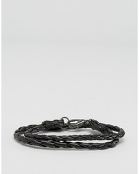 Мужские черные часы от Asos