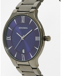 Мужские черные часы от Sekonda