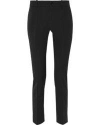 Женские черные шелковые брюки-галифе от Gucci