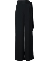 Женские черные шелковые брюки от Cushnie et Ochs