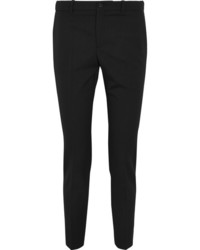 Женские черные шелковые брюки от Gucci