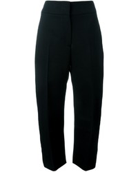 Женские черные шелковые брюки от Jil Sander