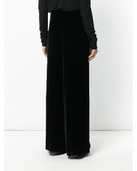 Женские черные шелковые брюки от Damir Doma