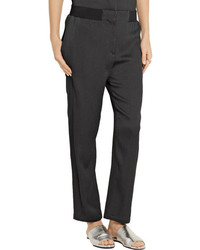 Женские черные шелковые брюки от Barbara Casasola