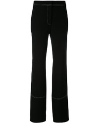 Женские черные шелковые брюки от Stella McCartney