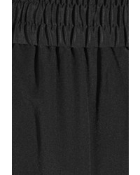 Женские черные шелковые пижамные штаны от Marc by Marc Jacobs