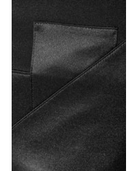 Черные шелковые узкие брюки от Givenchy