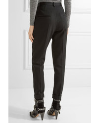 Женские черные шерстяные брюки-галифе от Isabel Marant
