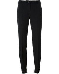 Женские черные шерстяные брюки-галифе от P.A.R.O.S.H.