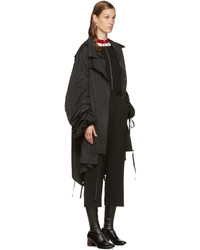 Черные шерстяные брюки-кюлоты от Stella McCartney