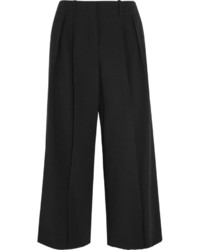 Черные шерстяные брюки-кюлоты от Michael Kors