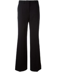 Женские черные шерстяные брюки с вышивкой от Ports 1961