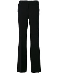 Женские черные шерстяные брюки со складками от L'Autre Chose