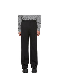 Черные шерстяные брюки чинос от Balenciaga