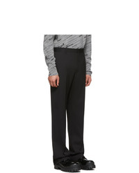 Черные шерстяные брюки чинос от Balenciaga