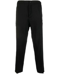 Черные шерстяные брюки чинос от Costumein
