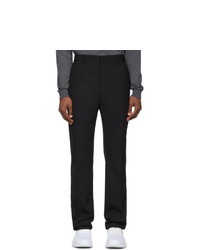 Черные шерстяные брюки чинос от Fendi