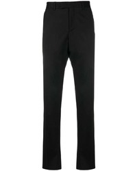 Черные шерстяные брюки чинос от Lardini