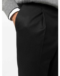 Черные шерстяные брюки чинос от Brunello Cucinelli