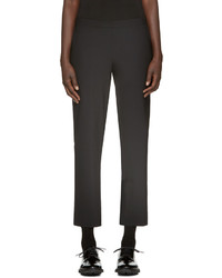 Женские черные шерстяные брюки от 6397
