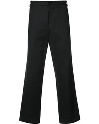 Мужские черные шерстяные брюки от A Diciannoveventitre