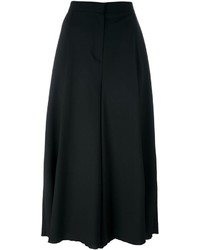 Женские черные шерстяные брюки от Avelon