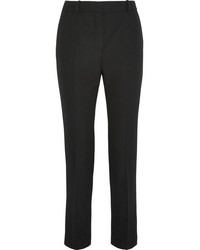 Женские черные шерстяные брюки от Balenciaga