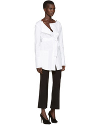 Женские черные шерстяные брюки от Protagonist